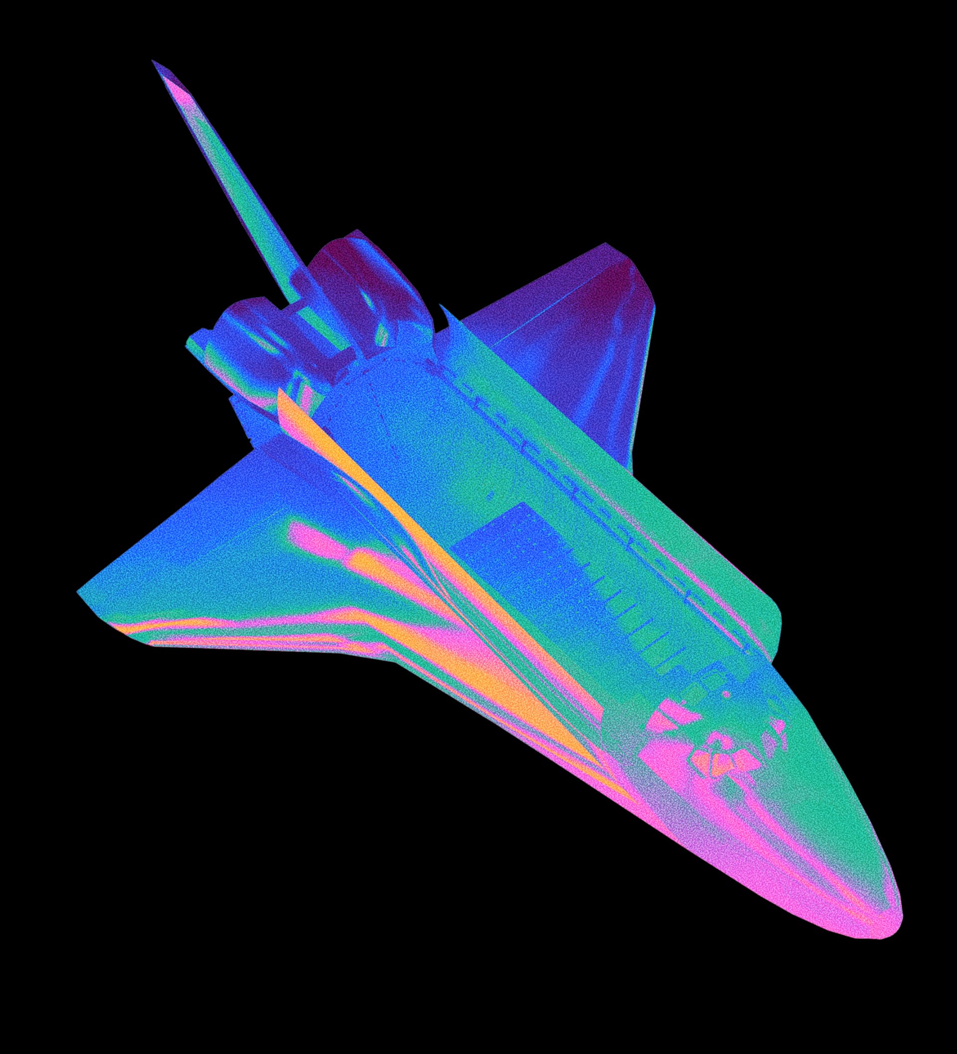 Tracer Spacecraft - Advanced space technology visualization