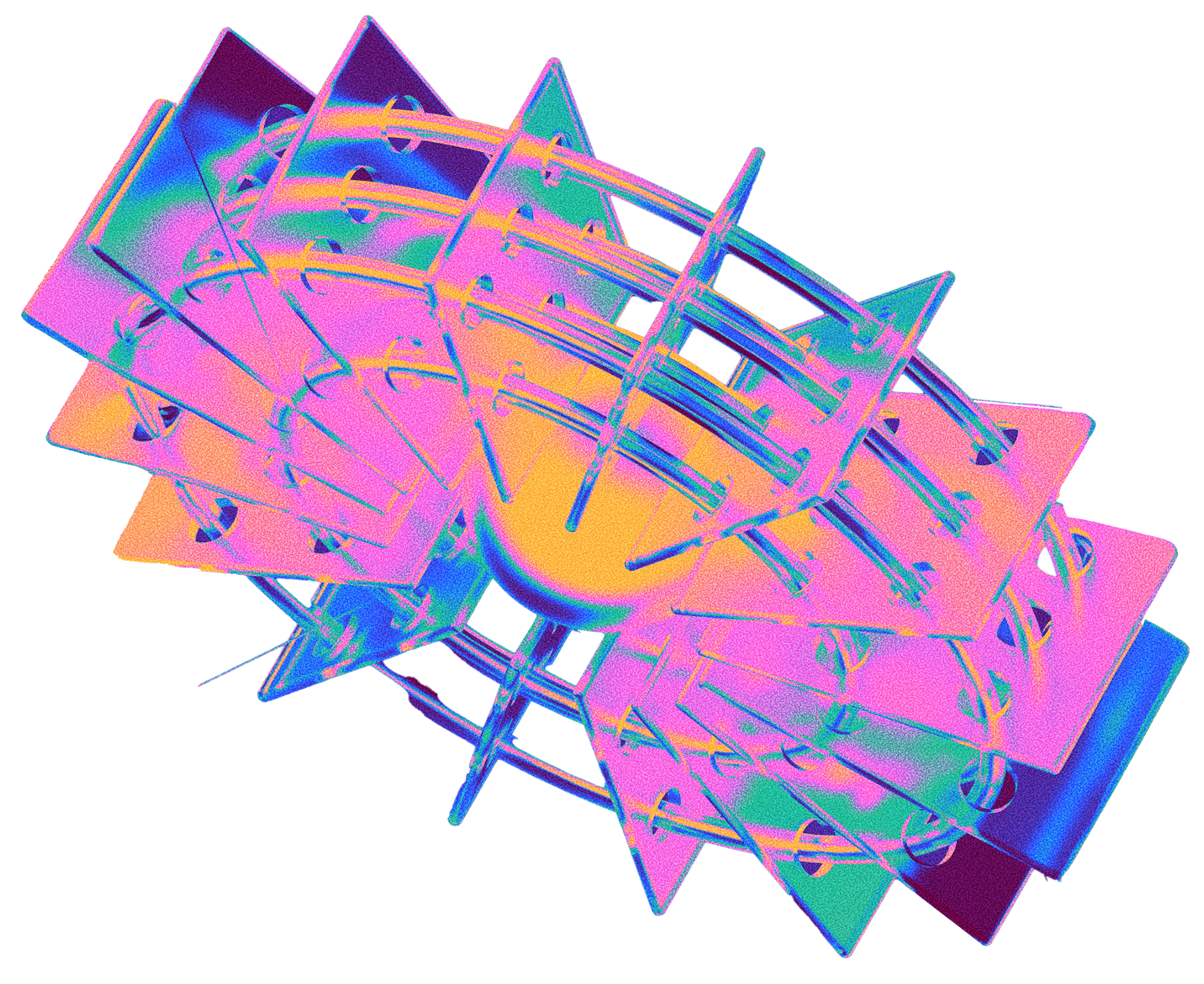 Abstract visualization of complex bioinformatics pipelines